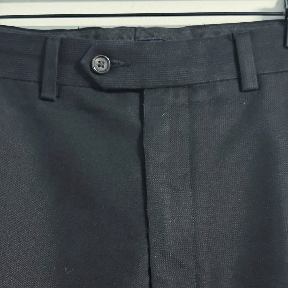 Ralph Lauren Black Chinos Men 38 Short 26 Inseam Straight Leg Hemmed